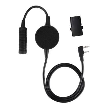 Imagem de Fone de ouvido PTT, fone de ouvido de operação simples PTT para Kenwood Prático prático para casa e escritório