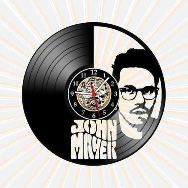 Imagem de Relógio Parede John Mayer Bandas Rock Musica Vinil Lp Arte - Lp Ilustr