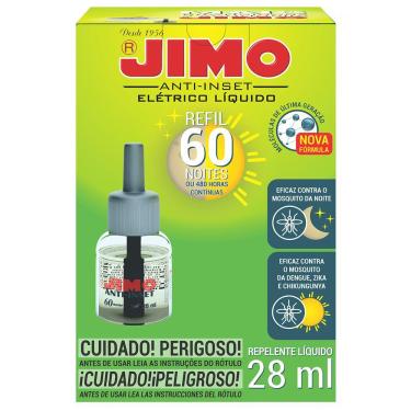 Imagem de Refil JIMO ANTI-INSET Elétrico Líquido 60 Noites 28ml