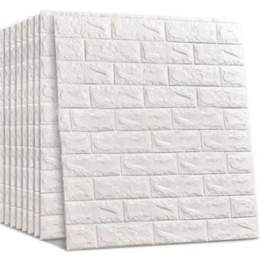 Imagem de 10 Painel Tijolinho 3D Revestimento De Parede Autocolante
