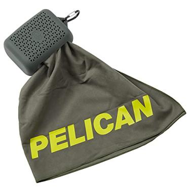 Imagem de Pelican Outdoor - Toalha multiuso com estojo de transporte - microfibra ultra absorvente - verde-oliva