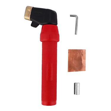 Imagem de Suporte de eletrodo de soldagem de reinicialização, 400 AMP cobre completo resistente braçadeira de eletrodo de máquina de solda ARC soldador vara eletrodo máquina de solda