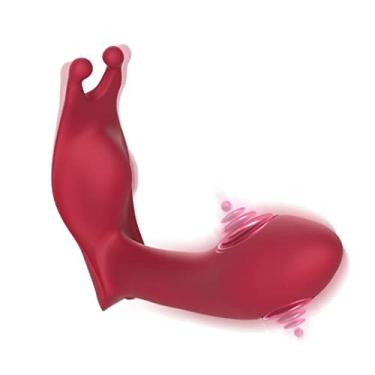 Imagem de Vibrador Feminino Com Controle Remoto Estimulador Para Ponto G e Clitóris 9 Frequências Eróticas Zatla