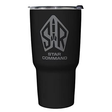 Imagem de Disney Caneca de viagem isolada de aço inoxidável Star Command 800 ml, multicolorida