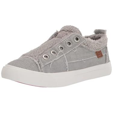 Imagem de Blowfish Malibu Tênis unissex infantil Playdoe-k SHR, Vapor Defumado, 1 Little Kid