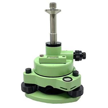 Imagem de Tribrach & Carrier com plummet óptico + adaptador de suporte de três garras GPS de 5/8 fios