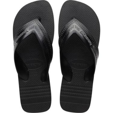 Imagem de Chinelo Havaianas Masculino Hybrid Be 41/2 Preto Havaianas Par