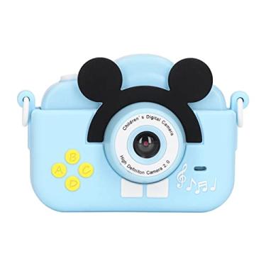 Imagem de Pssopp Kids Camera, HD Portable Cute Cartoon Rechargeable Kids Digital Camera Kids Camcorder Video Recorder with Lanyard