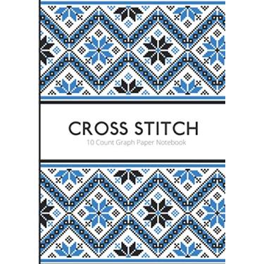 Imagem de Cross Stitch 10 Count Graph Paper Notebook: DIN A4 | 110 Pages | For Embroidery