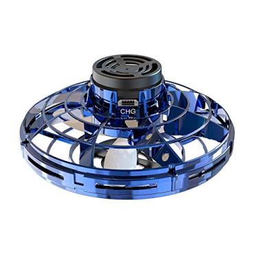 Imagem de Funien Flynova UFO Fingertip Upgrade Flight Gyro Flying Spinner Brinquedo de descompressão para adultos e crianças (azul)