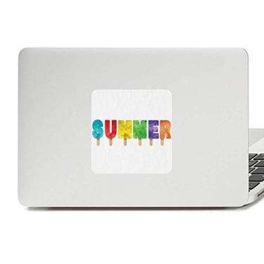 Imagem de Verão inglês Palavra picolés sorvete decalque vinil paster laptop decoração PC