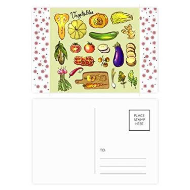 Imagem de Vegetais Berinjela Abóbora Gengibre Natal Natal Flor Celebração Cartão Postal Cartão Bênção