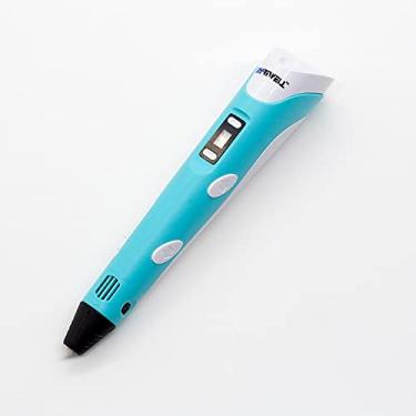 Imagem de Brastoy 3D Caneta Impressora 3D - Desenho 3D - Melhor para Crianças - Filamento ABS 1.75mm - Azul