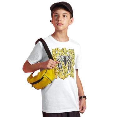 Imagem de Camiseta Juvenil Menino Homem Aranha Cativa - Cativa Malhas