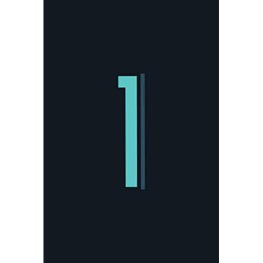 Imagem de 1: Monogram Lucky Number Personalized Black Blank Page Notebook. The Perfect Tool and Gift for Travellers, Artists, School and College Students who love to Doodle, Write, Journal, Sketch, and Draw