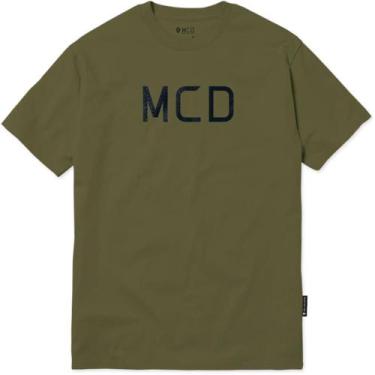 Imagem de Camiseta Mcd Regular Logomania Sm24 Masculina Verde Peyote