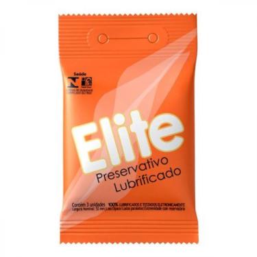 Imagem de Preservativo Elite Lubrificado 3Un
