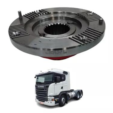 Imagem de FLANGE ESTRIADA ACOMPLAMENTO CAMBIO PARA SCANIA G440 R440 R480 R620