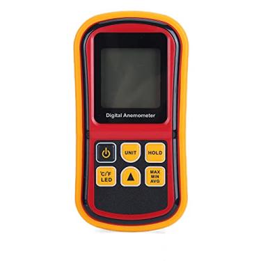 Imagem de Medidor de vento, Hvac Tools instrumento de detecção de anemômetro portátil de alta precisão para para velocidade