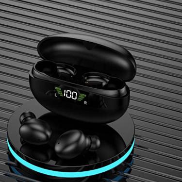 Imagem de Fones de ouvido Hi-Fi TWS - Display digital com controle de toque Bluetooth 5.2 Insensível usando mini fones de ouvido sem fio Polidos Novidade Aparência Fones de ouvido Fone de ouvido / 1670