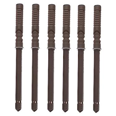 Imagem de Gadpiparty 6 Unidades Suporte de prateleira oculto estantes montadas na parede prateleiras de armazenamento prateleiras metálicas prateleira metálica suporte flutuante pesado
