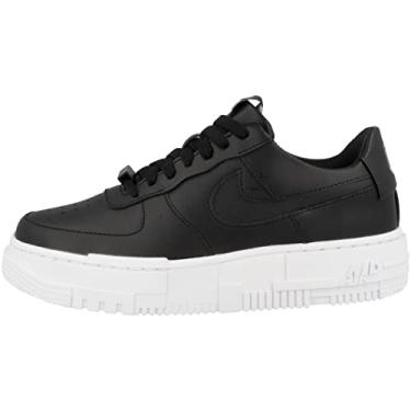Imagem de Nike Tênis feminino casual fashion Air Force 1 Pixel Ck6649-200, Preto/preto-branco - preto, 6