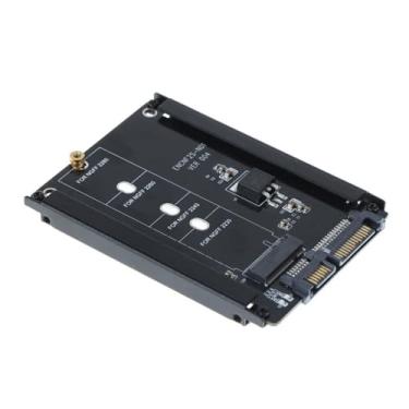 Imagem de CHICHIYANG M. Peças de substituição de cartão adaptador 2 para SATA 22PIN, cartão adaptador NGFF para SATA3 para discos rígidos SSD de 3 cm/4,2 cm/6 cm/8 cm