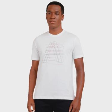 Imagem de Camiseta Aramis Move Geometric IN24 Off White Masculino