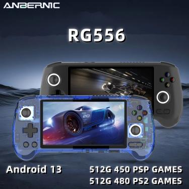 Imagem de ANBERNIC-Handheld Game Console  Retro Video Player  PSP forte  PS2  Android 13  5.48 "tela AMOLED