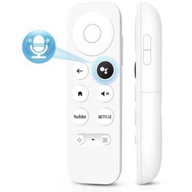 Imagem de Substituição de voz para Chromecast com controle remoto Google-TV, controle remoto Chromecast G9N9N para Google 4K HD Streaming Stick