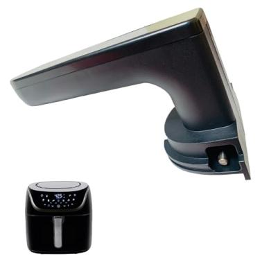 Imagem de CyHiThai Peças de reposição de alça de fritadeira a ar para fritadeira Power XL Vortex Pro Air Fryer Plus 8QT/4QT/6QT, alça premium para fritadeira a ar Power XL 8QT/6QT/4QT, design ergonômico,