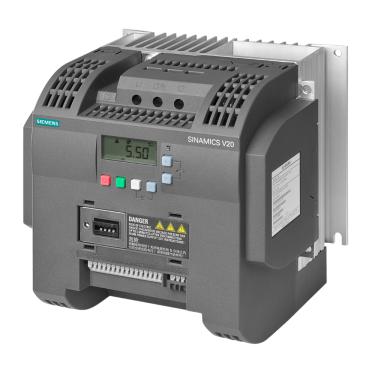 Imagem de Inversor V20 7,5CV 12,5A 380V 6SL3210-5BE25-5UV0 - Siemens