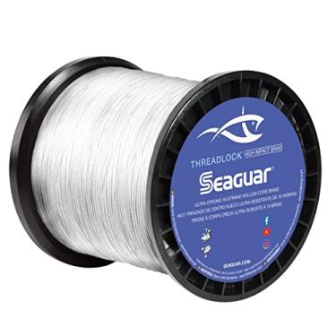 Imagem de Seaguar Threadlock Trança de núcleo oco de 16 fios, alta visão, branca, 550 m, 45 kg