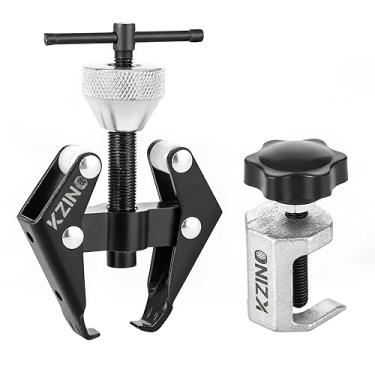 Imagem de KZINO Ferramenta de extrator de limpador Windshiled, kit extrator de remoção de rolamento de terminal de bateria de braço resistente, ferramenta de remoção de braço de limpador de para-brisa,