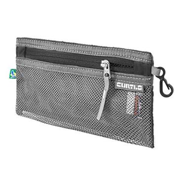 Imagem de Nécessaire Mesh Kit, CURTLO, ACS043, Unissex, Preto, Pequena