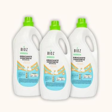 Imagem de Kit 3X: Amaciante Conforto Biodegradável BioZ Green 3L