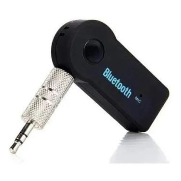 Imagem de Adaptador Receptor Bluetooth P2 Musica Celular Som Carro - Shopmix