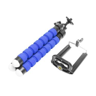 Imagem de Mini Tripé Flexível Almofadado Com Suporte Para Smartphone - B-max