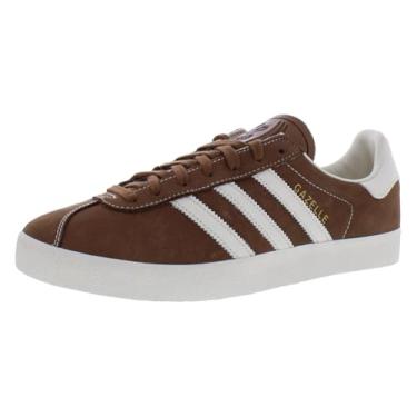 Imagem de adidas Tênis masculino Gazelle Indoor, Preloved Brown/Cloud White/Wonder White-brown, 41