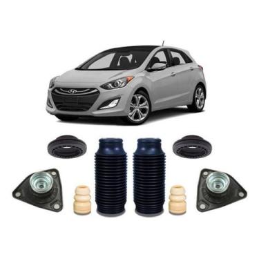 Imagem de 2 Kit Coxim Amortecedor Dianteiro New I30 2014 2015 2016 - Qualykits