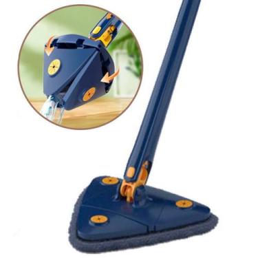 Imagem de Mop Triângulo Magico Portátil com Fibra de Alta Absorção - HIGA