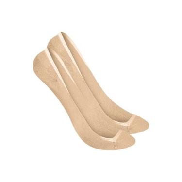 Imagem de Kit 2 Pares de Sapatilhas Selene 7340-003 - Genérico, Bege