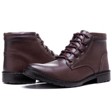 Imagem de Bota masculina adventure coturno cano curto marrom - JOHN POTTER, 39