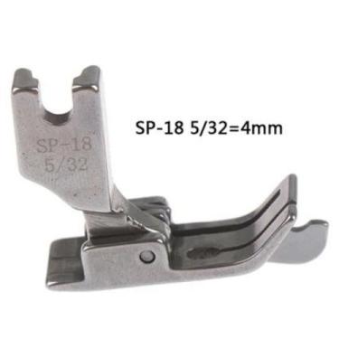 Imagem de Pé Calcador Pesponto Lado Direito C. Guia Reta Industrial 4mm SP-18 5/