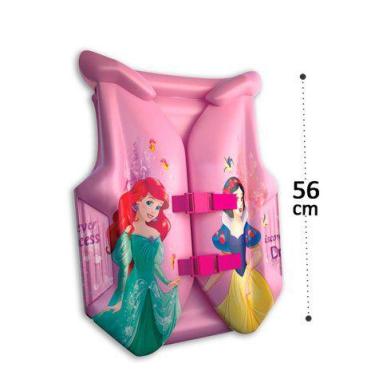 Imagem de Colete Inflavel Infantil com Cinto Princesas - Vi Mult Shop
