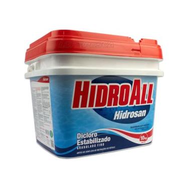 Imagem de Cloro Granulado HidroAll Hidrosan Plus - Balde 10kg
