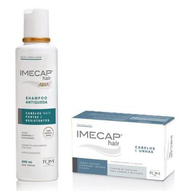Imagem de Compre Imecap Hair 60 Ganhe 50% off Shampoo Antiqueda 200ml - FQM