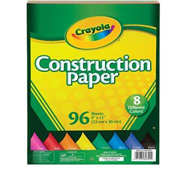 Imagem de Crayola Papel De Construção, 96 Folhas Multicolorido