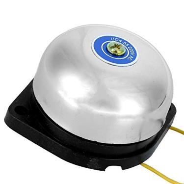 Imagem de Campainha Elétrica de Aço Inoxidável 2 Em Tipo de Ataque Interno Sem Faísca, Durável Com Bobinas Duplas 220V 5W, Adequada para Sinal Sonoro, Alarme Em Fábricas, Escolas,