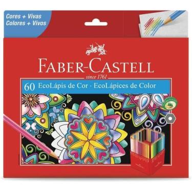 Imagem de Lápis Cor Faber 60 Cores - Faber Castell